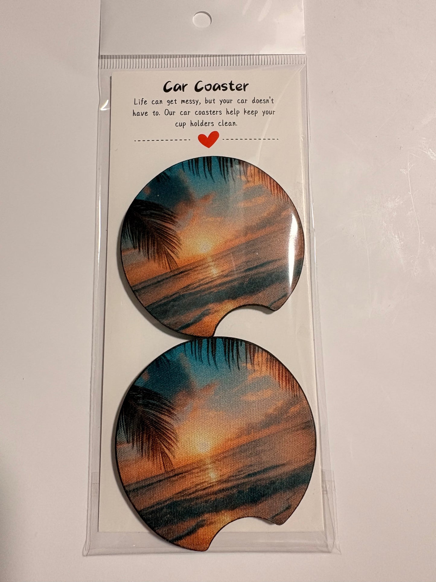 Beach Car coasters