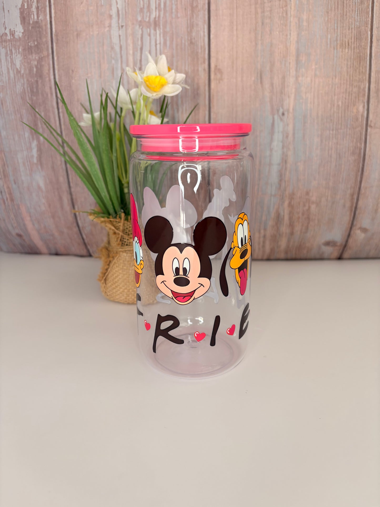 Mickey Mouse friends plastic cup