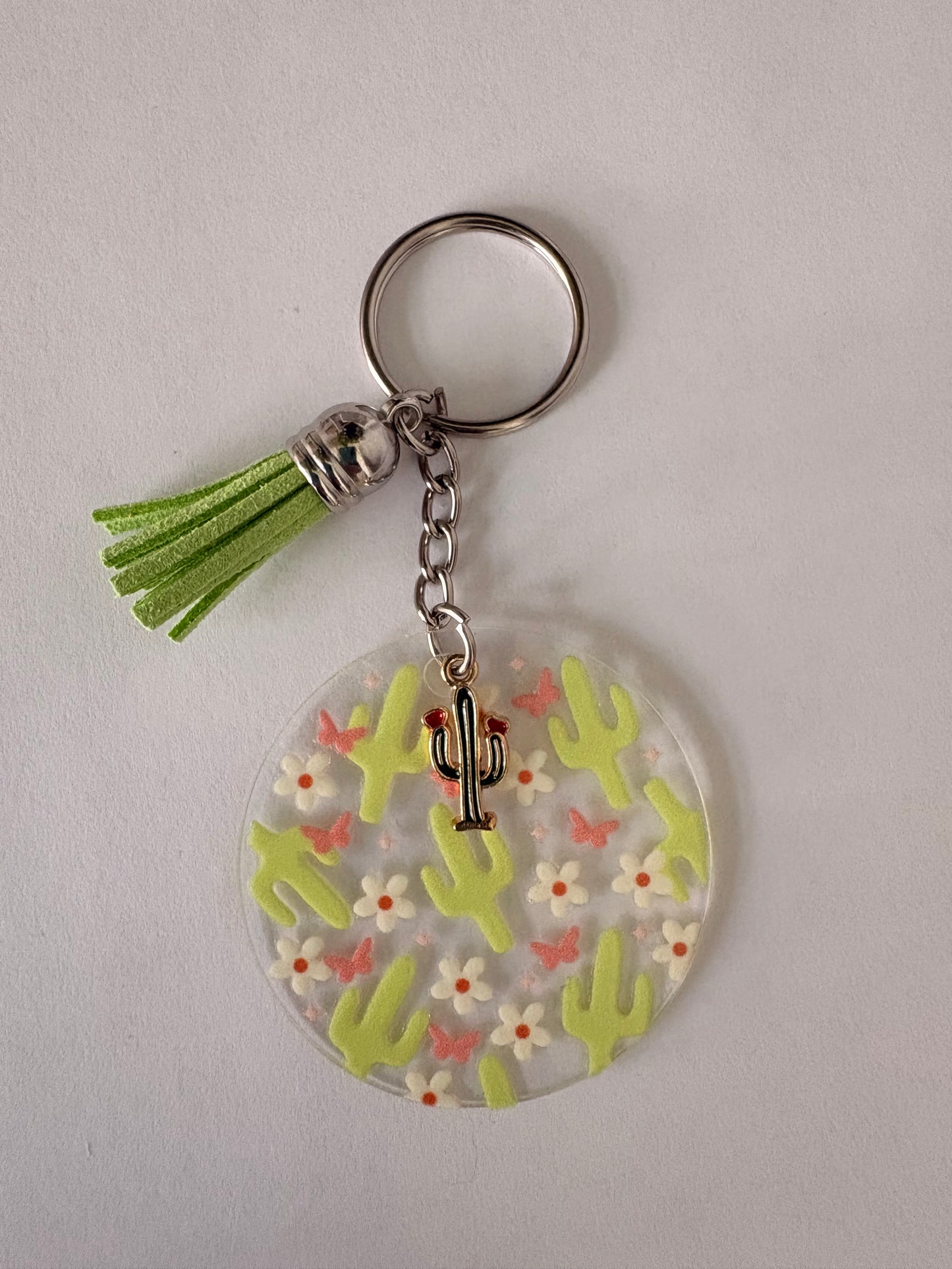 Plant keychain
