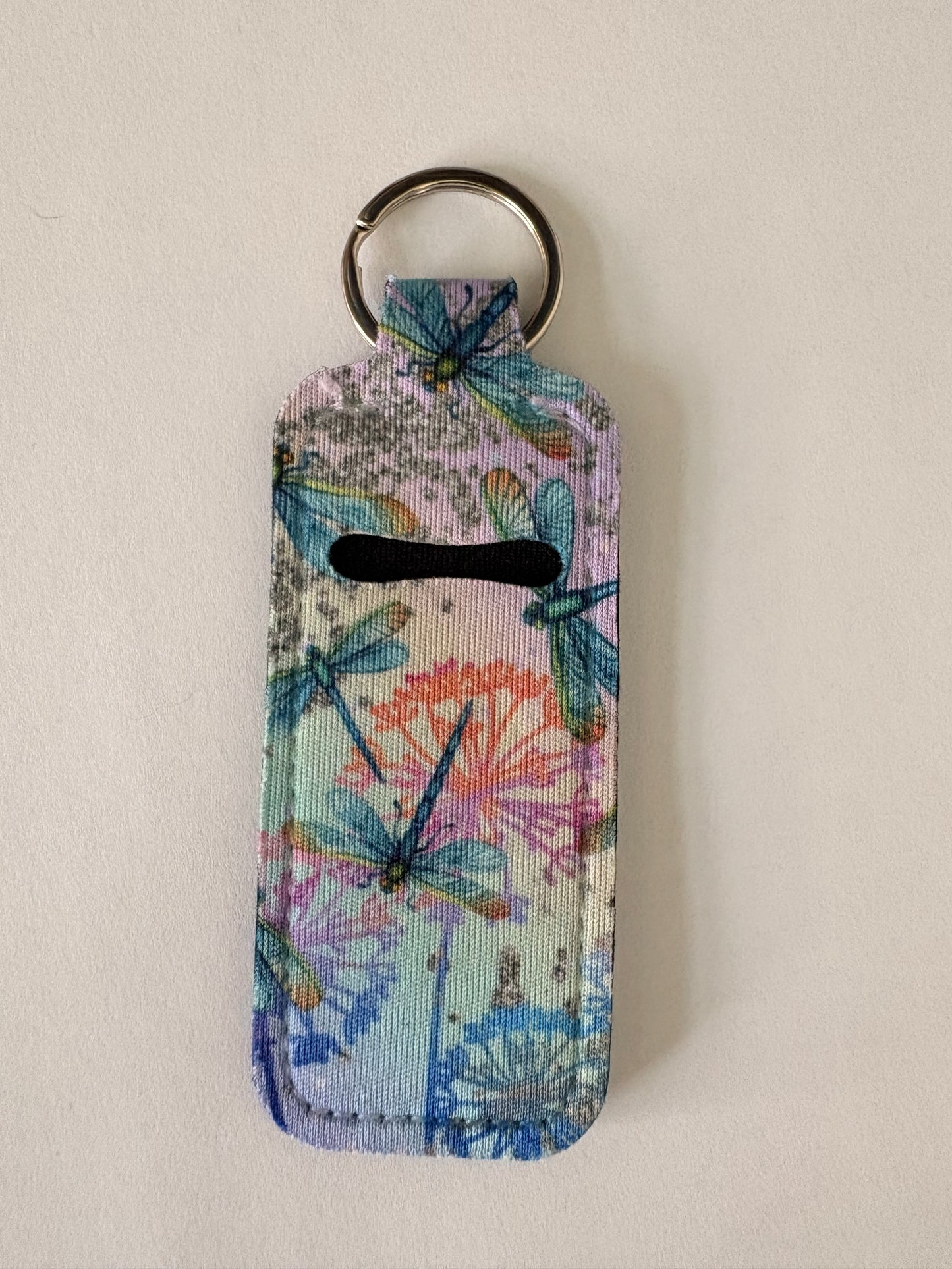 Dragonfly chapstick holder