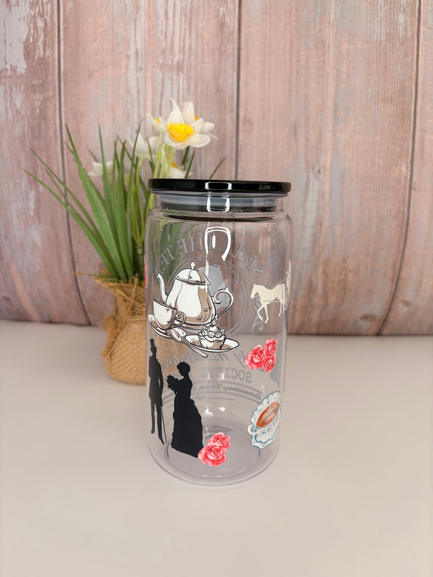 Bridgerton plastic cup