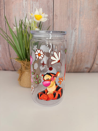 Winnie and friends plastic cup