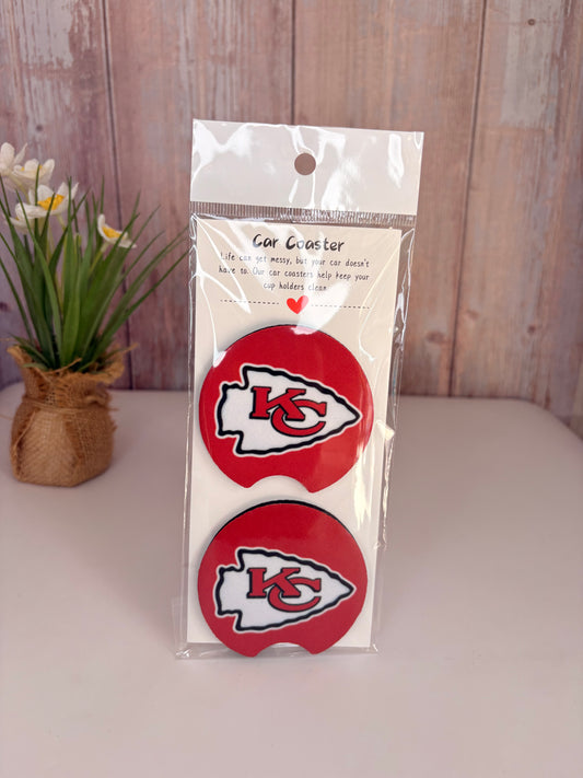 NFL car coasters
