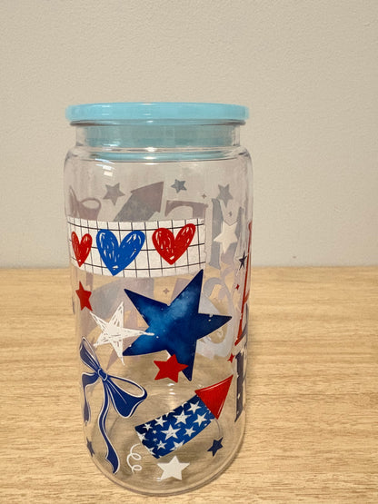 American plastic cup