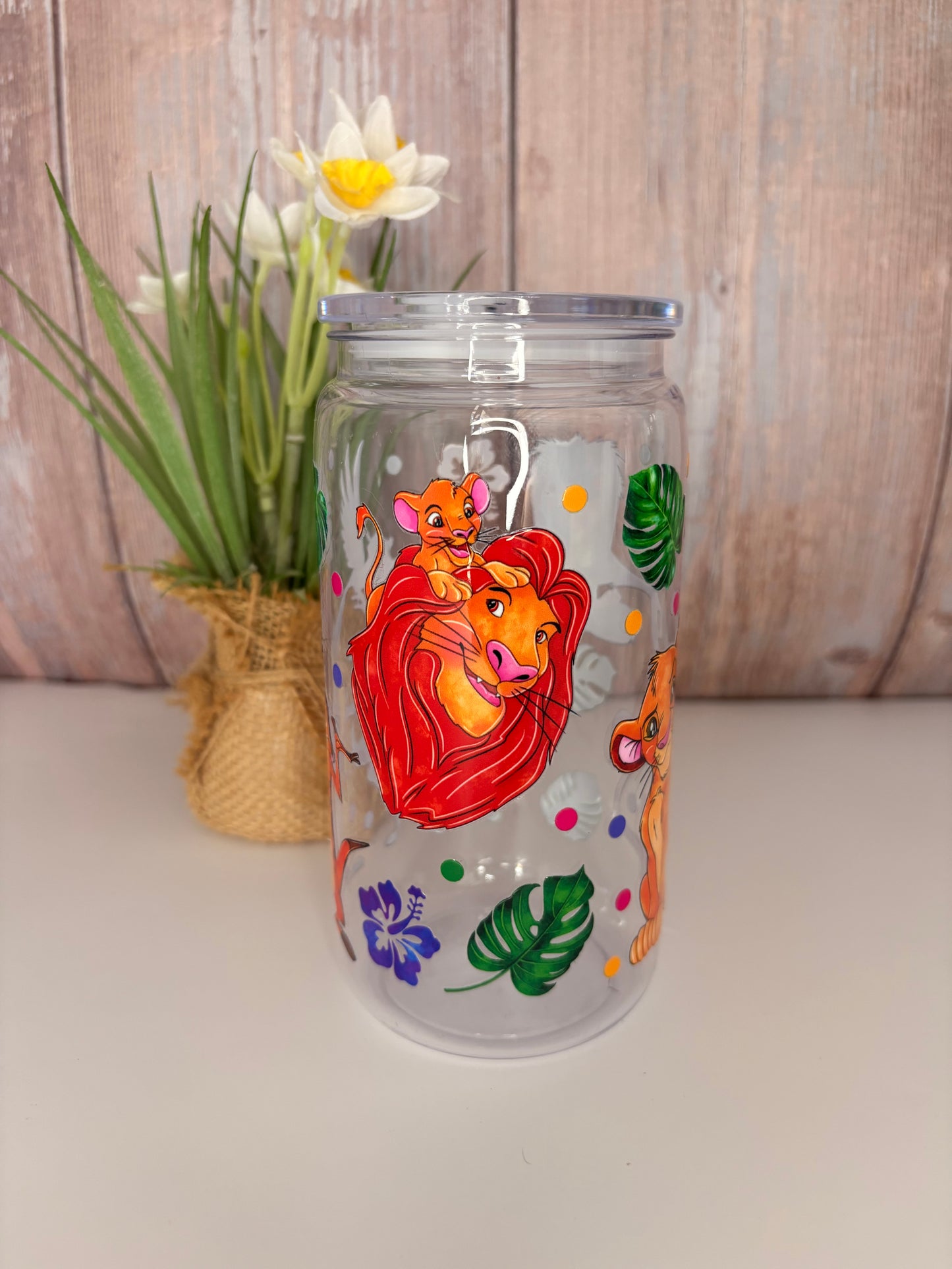 Lion King plastic cup