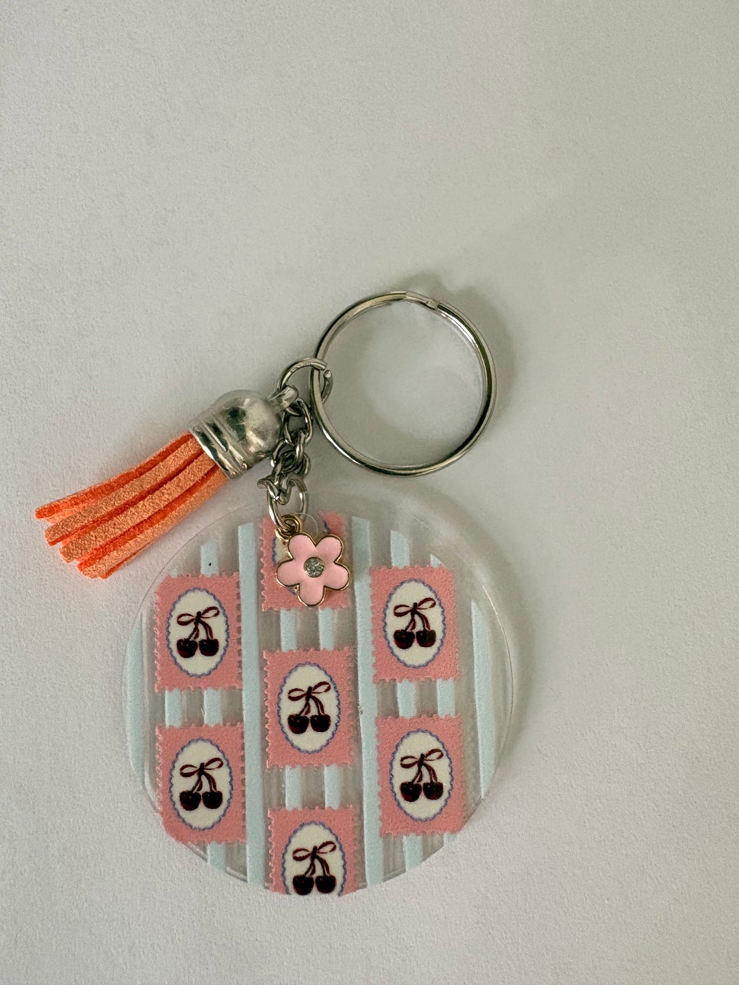 Cherry keychain