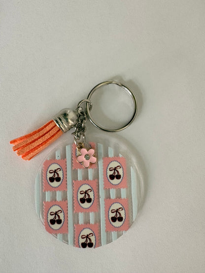 Cherry keychain