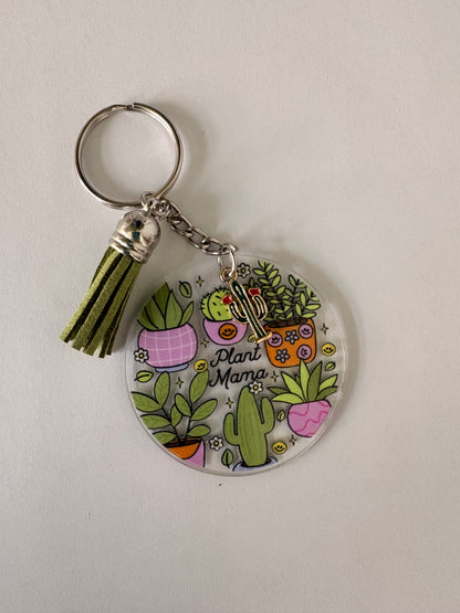Plant keychain