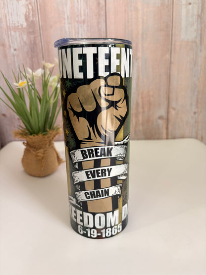 Juneteenth Tumbler