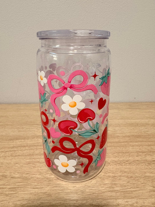 Fruit plastic cup