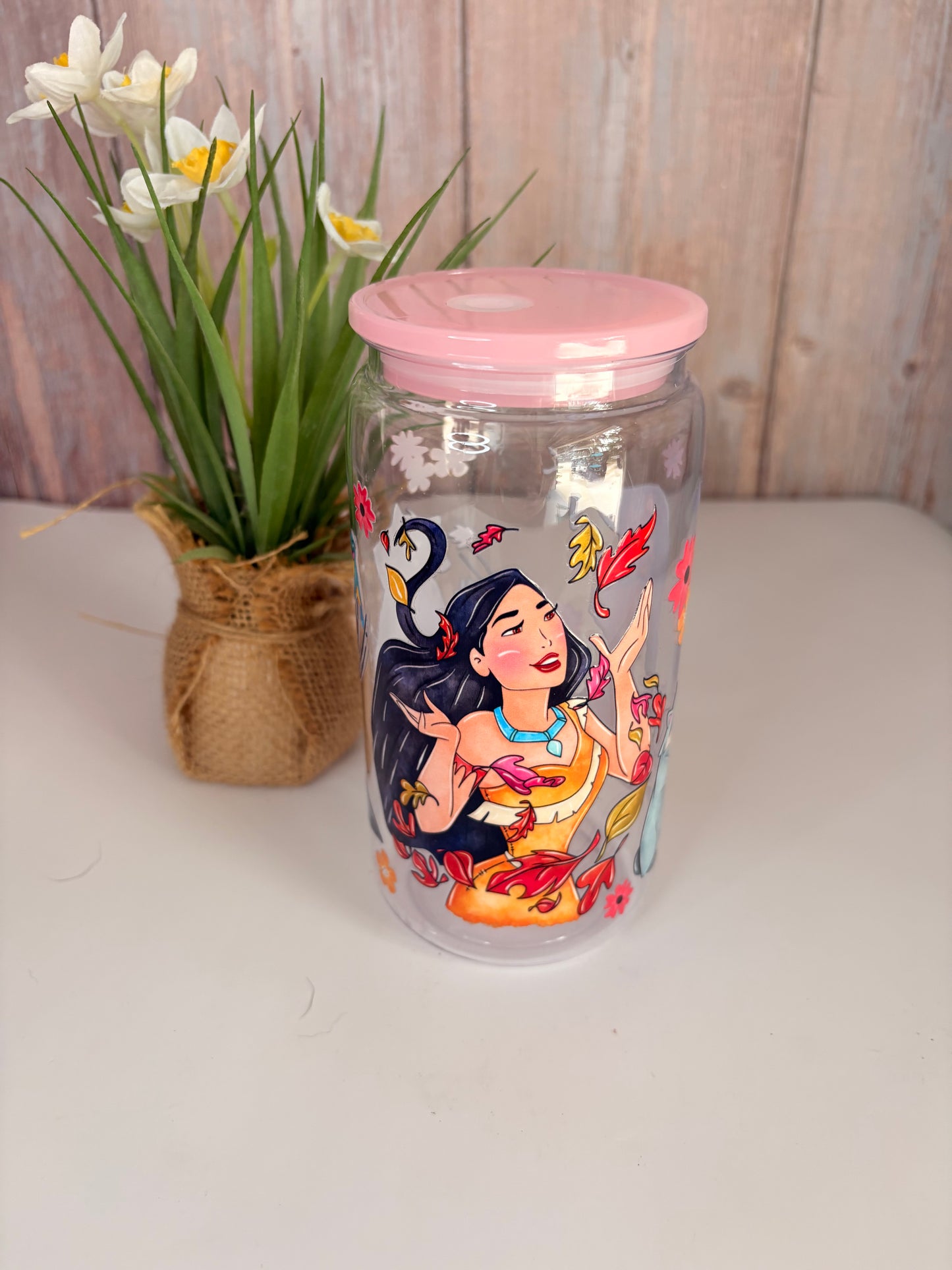 Pocahontas plastic cup