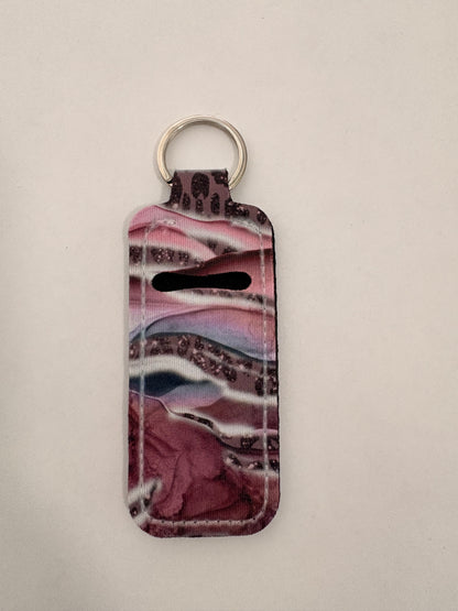 Abstract chapstick holder