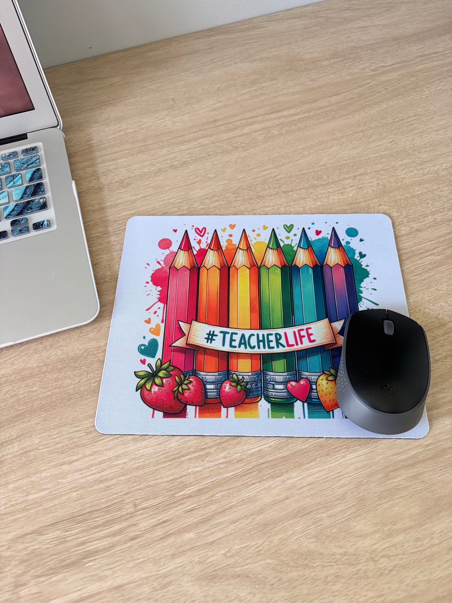 Teacher pencil Mouse Pad