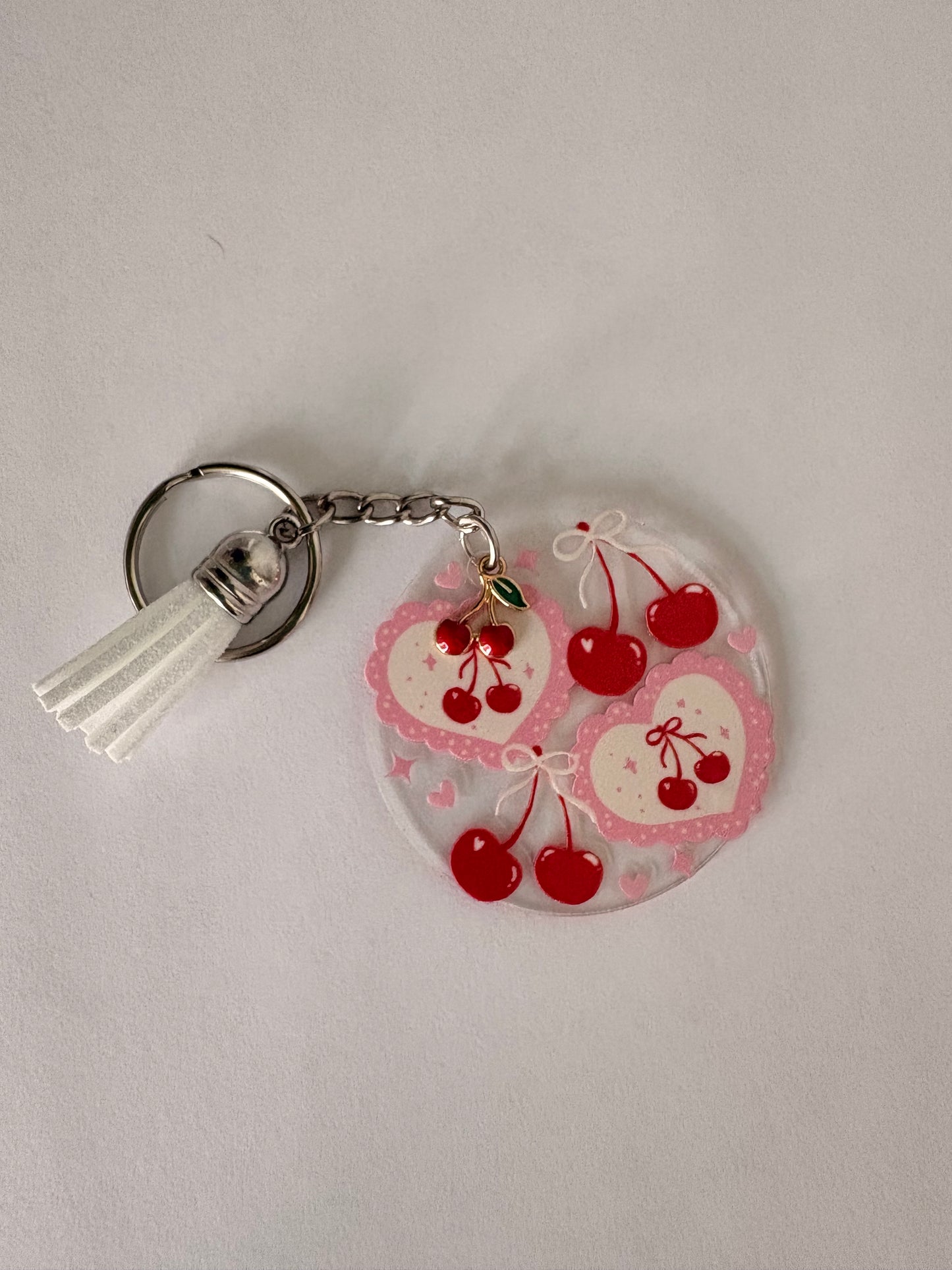 Cherry keychain