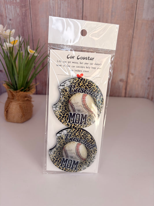 Sports car coasters