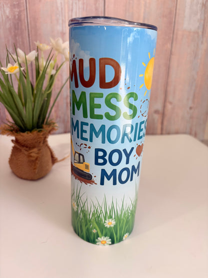 Boy Mom Mommy & Me Tumbler Set