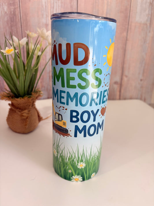 Boy Mom Mommy & Me Tumbler Set