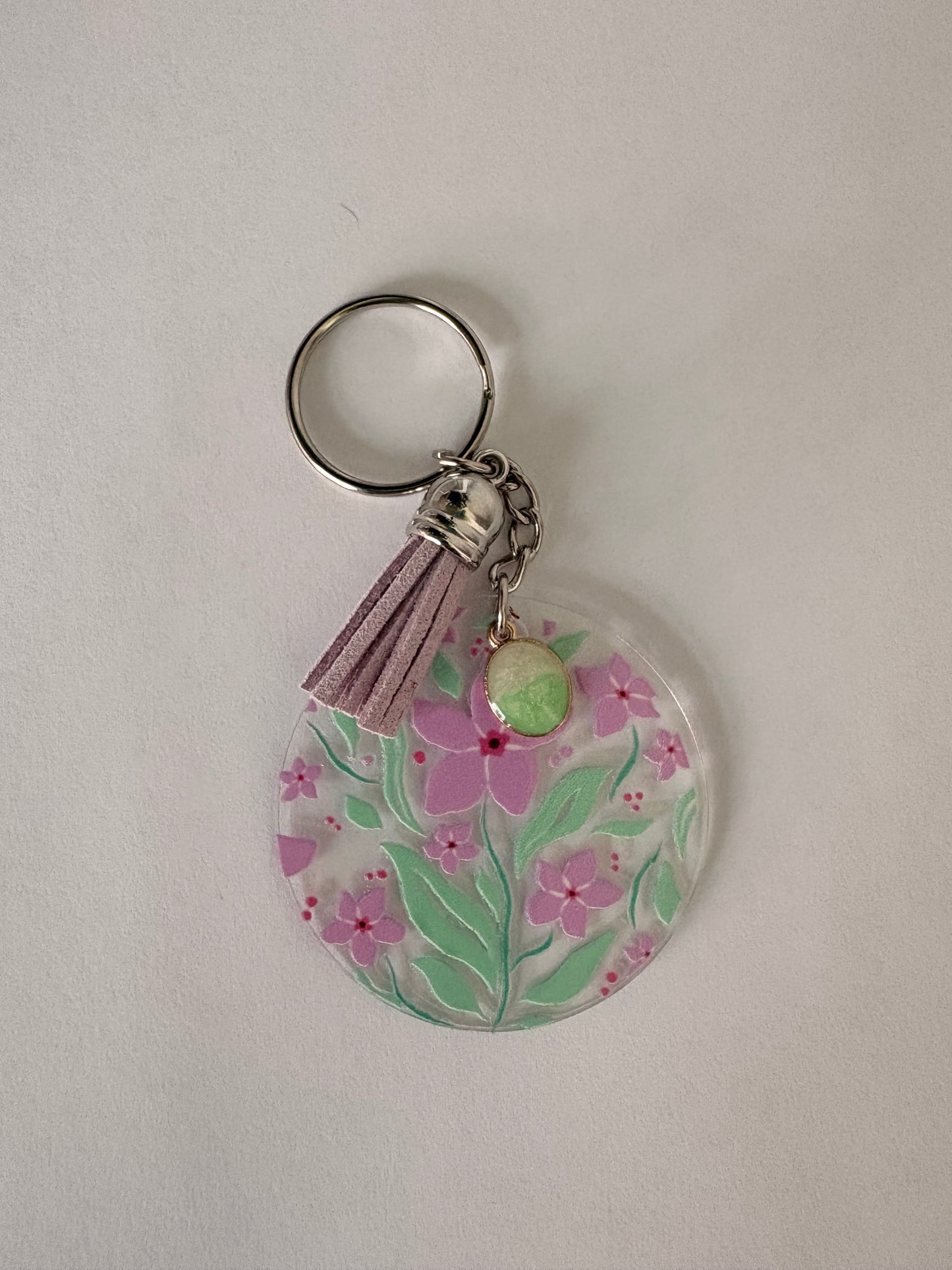 Floral keychains