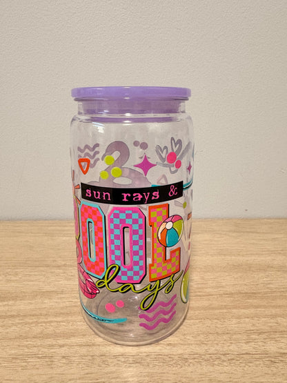 Summer plastic cups