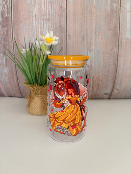 Beauty and the Beast plastic cups