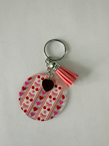 Cherry keychain