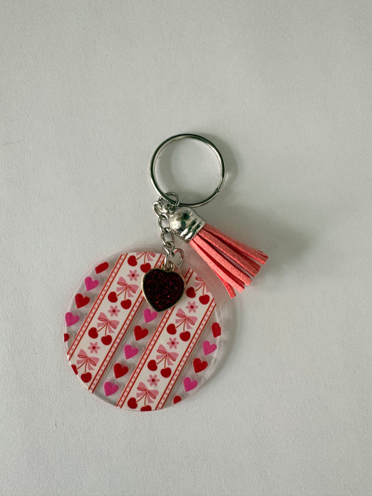 Cherry keychain