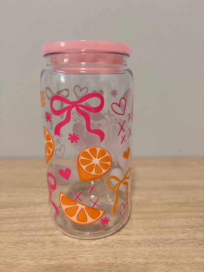 Summer plastic cups