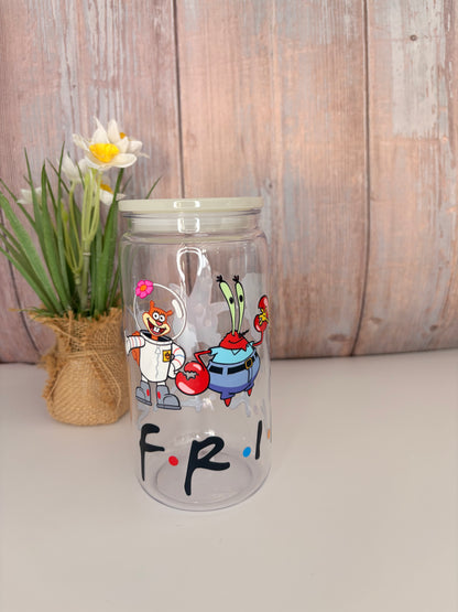 SpongeBob friends plastic cup
