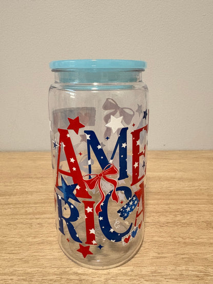 American plastic cup