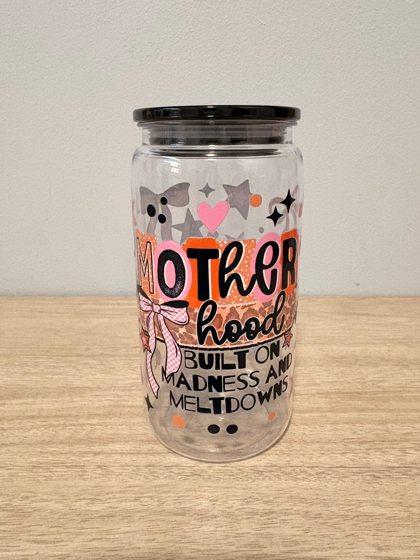 Mom plastic cups