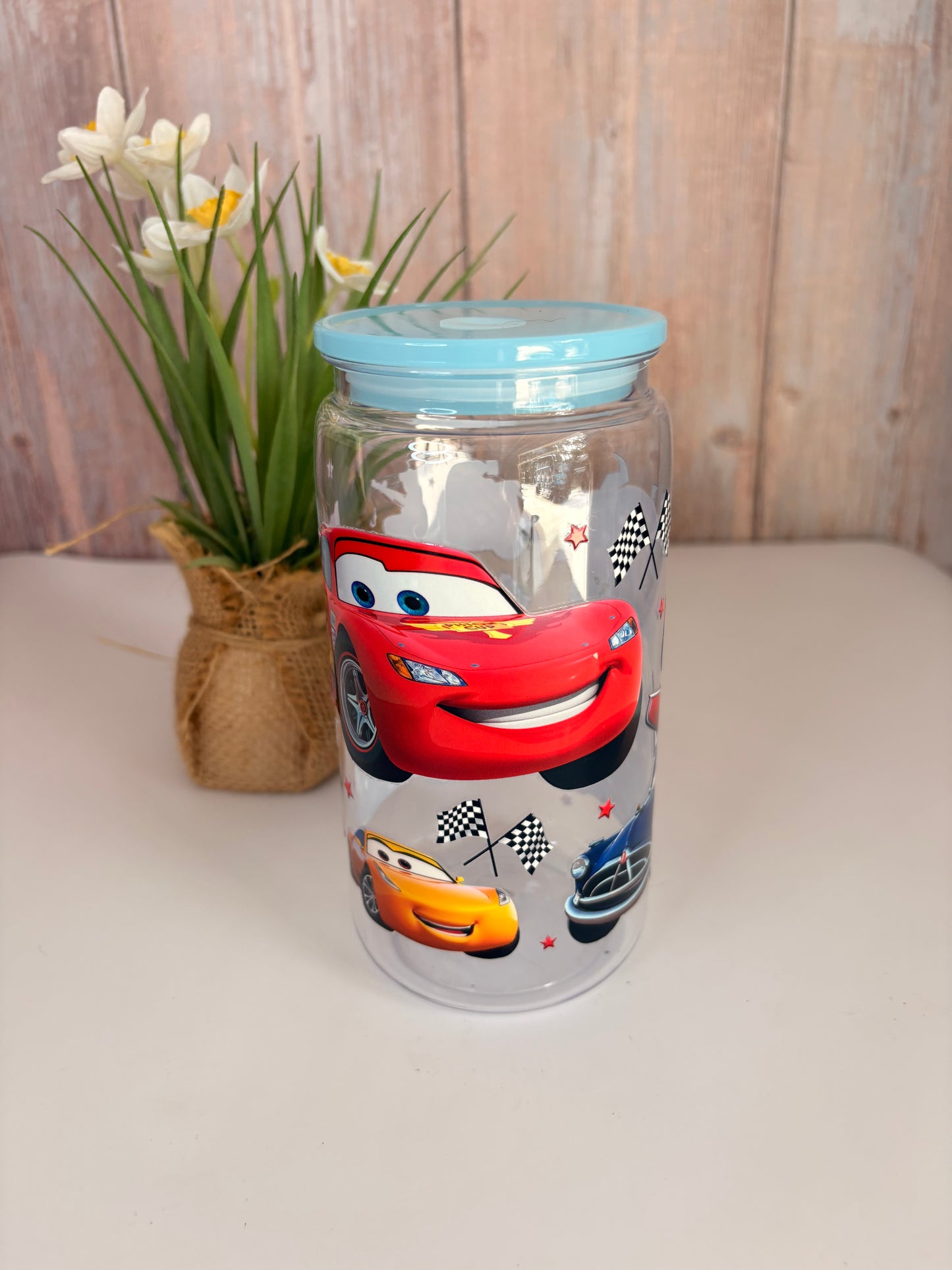 Cars plastic cup