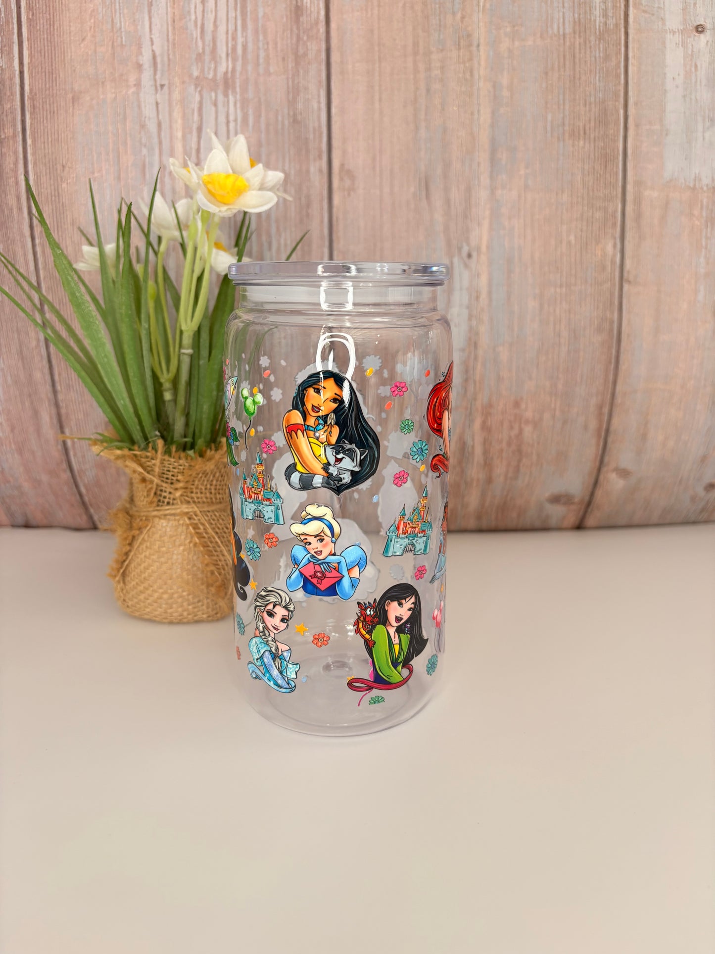 Princess plastic cup