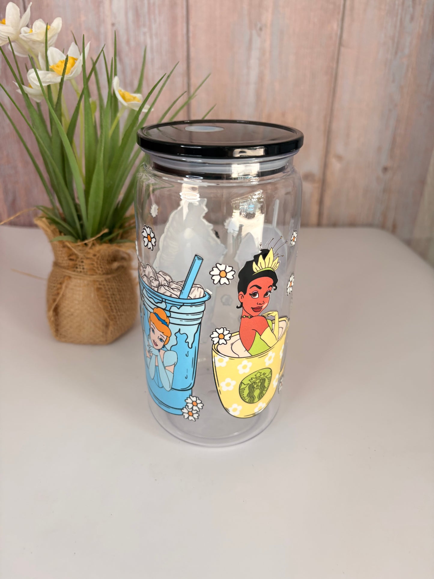 Disney princess plastic cup