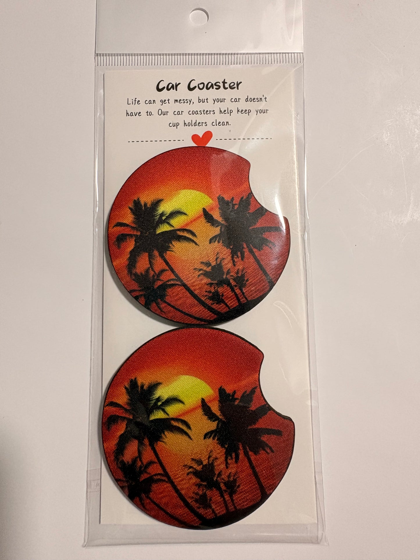 Beach Car coasters