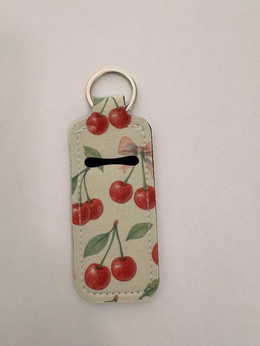 Cherry Chapstick holder