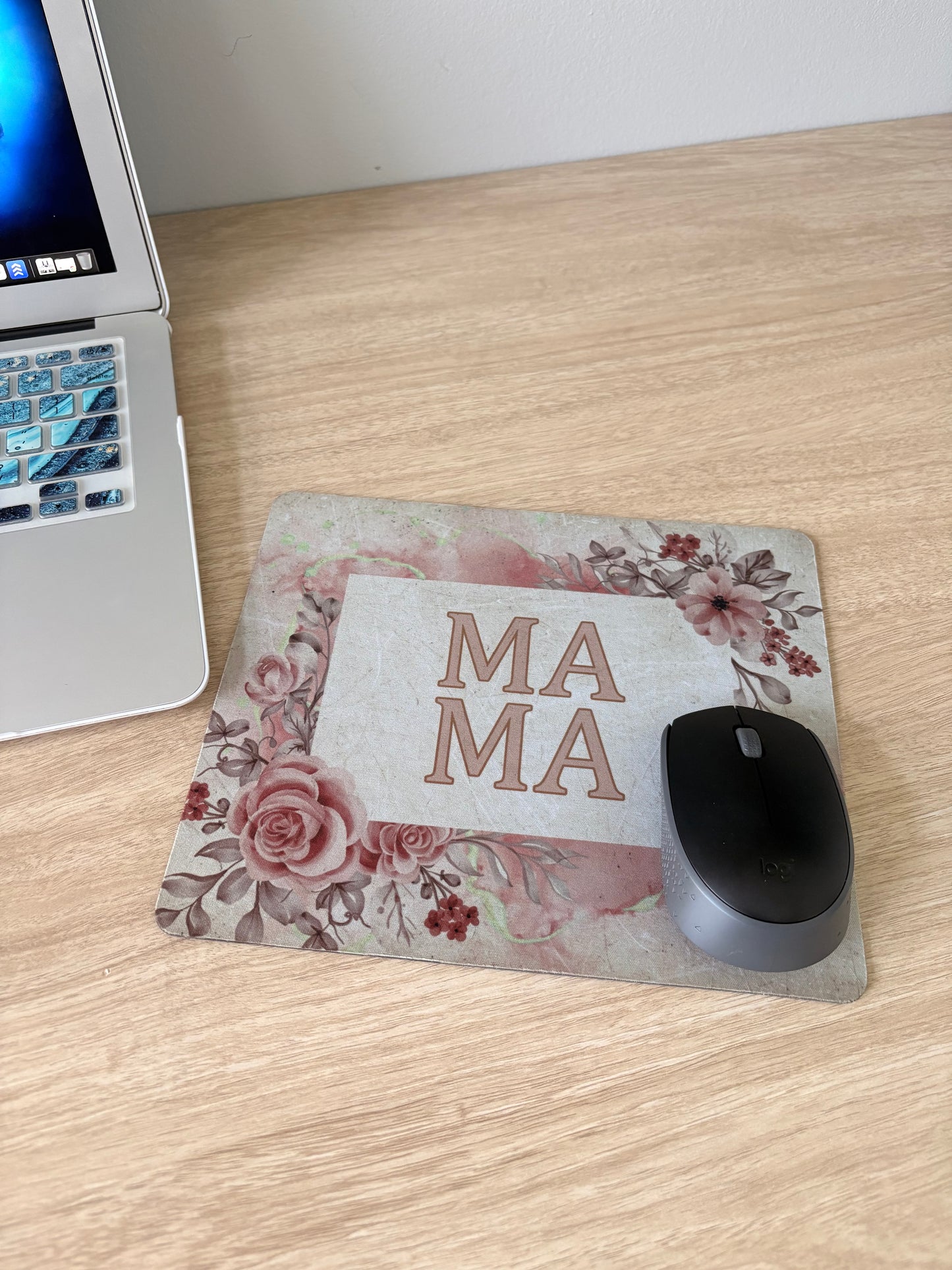 Floral Mama Mouse Pad