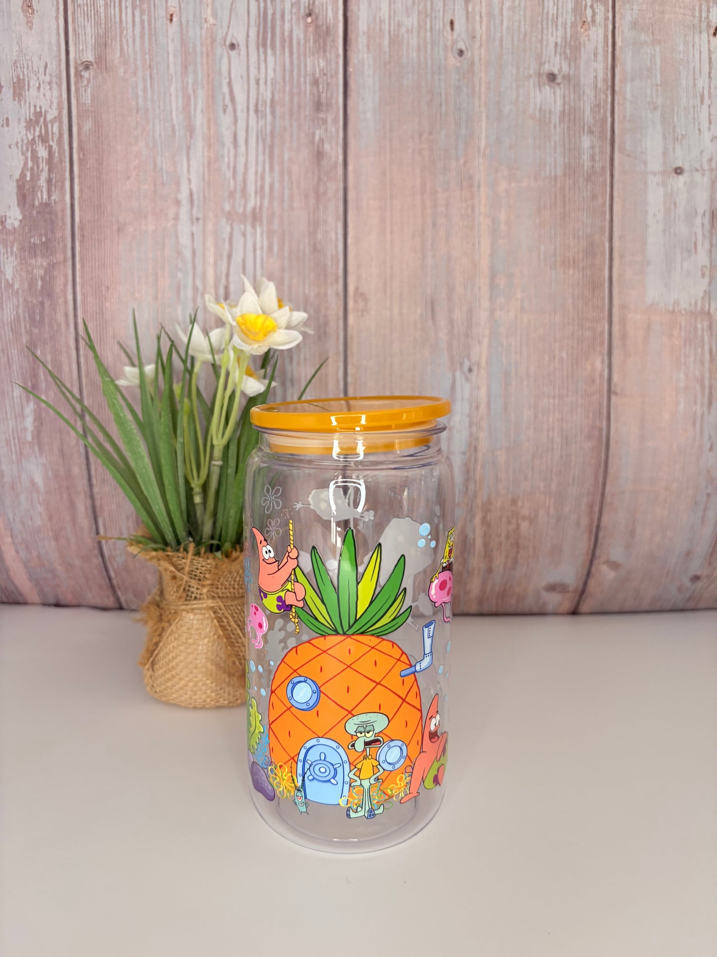 SpongeBob plastic cups